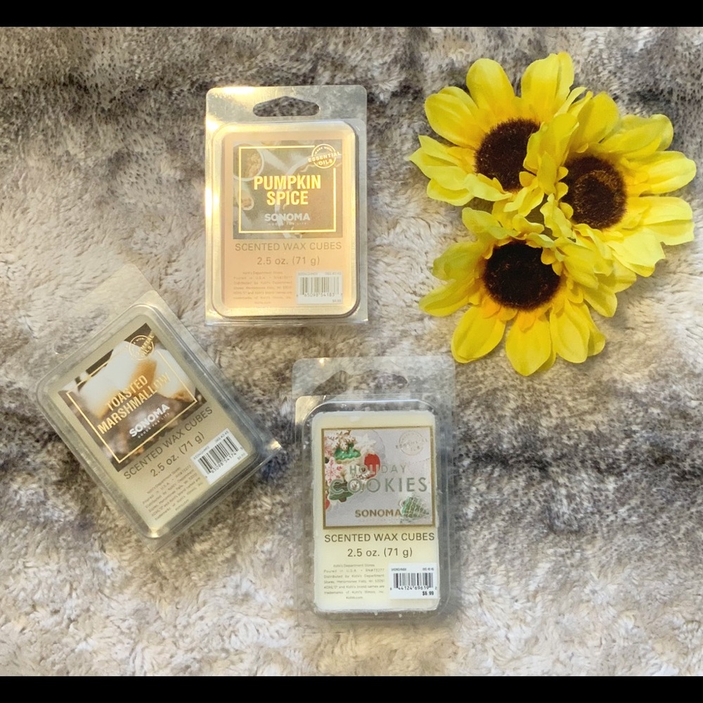 Holiday Sonoma Scented Wax Cubes - 3 Pack